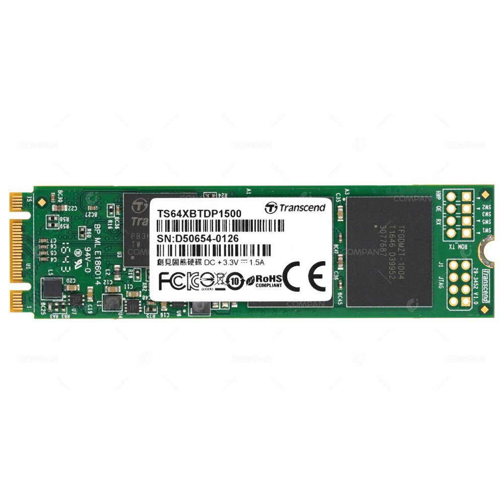 TS64XBTDP1500  TRANSCEND SSD 64GB BOOT MEDIA FOR INFORTREND EONSTOR DS